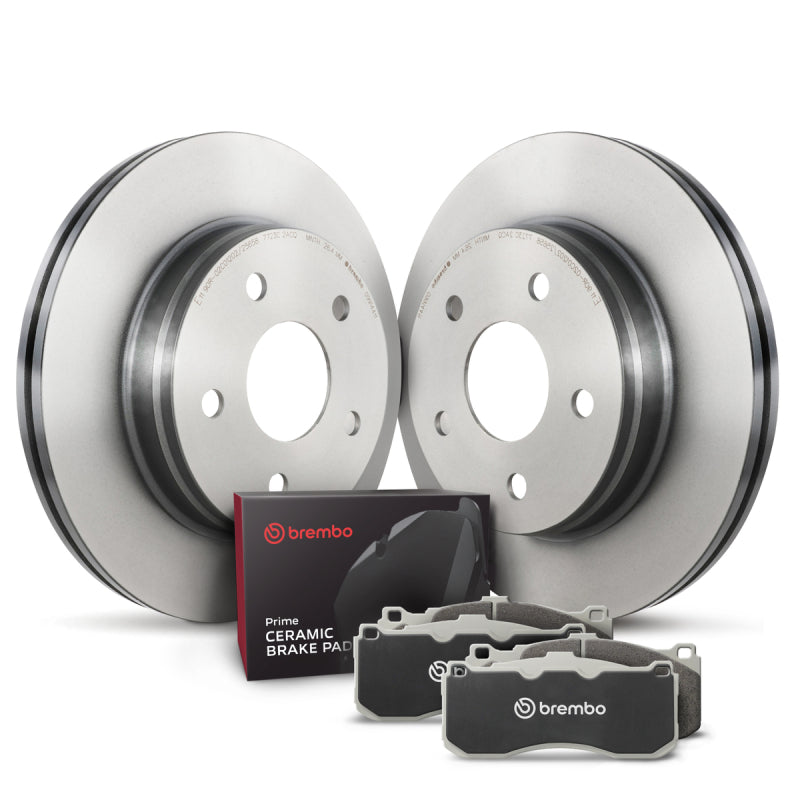 Brembo OE Rear Disc Brake Kit for Audi A3 Quattro (2015-2020), Q3 (2019-2023), S3 (2015-2020), TTS Quattro (2016-2023), Arteon (2019-2023) - High Performance Braking System for Daily Driving & Track Use