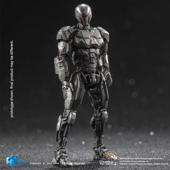 1/18 Scale HIYA 4-Inch RoboCop 2014 Action Figure - Exquisite Mini Series EM208 Two Pack Set for Collectors & Movie Fans | Perfect for Display, Gifts & Diorama Scenes