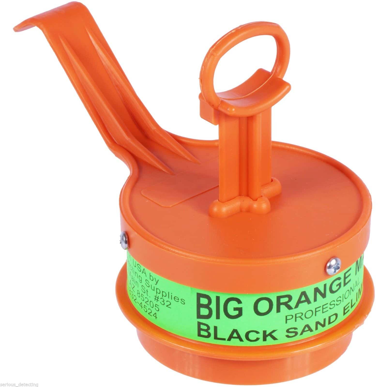 TerraX Big Orange Magnet - Professional Black Sand Eliminator for Gold Panning, Works Wet or Dry - Perfect for Prospecting, Mining & Outdoor Adventures