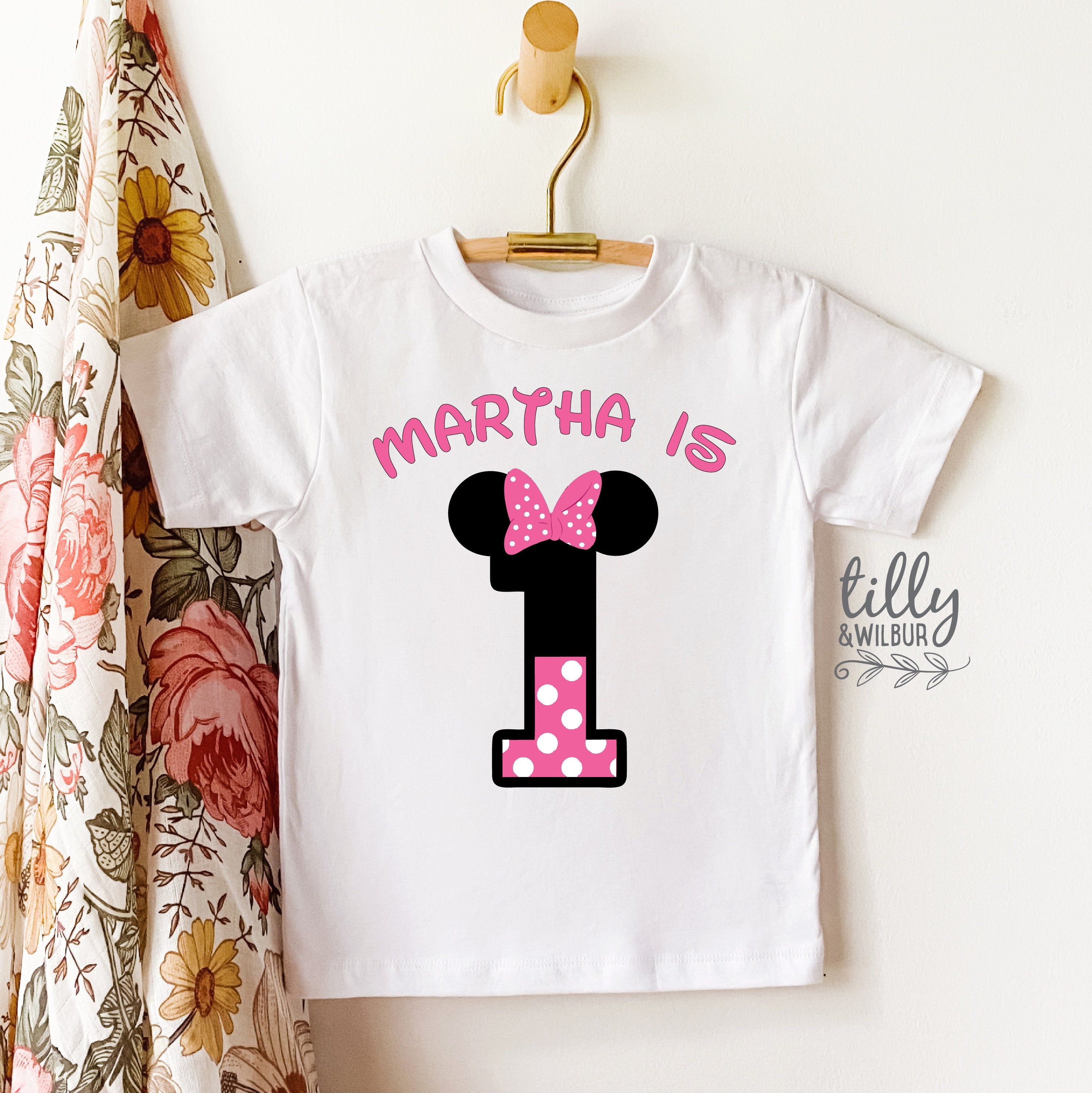 1st Birthday T-Shirt for Baby Boys & Girls - Cute First Birthday Outfit for Parties & Photo Shoots