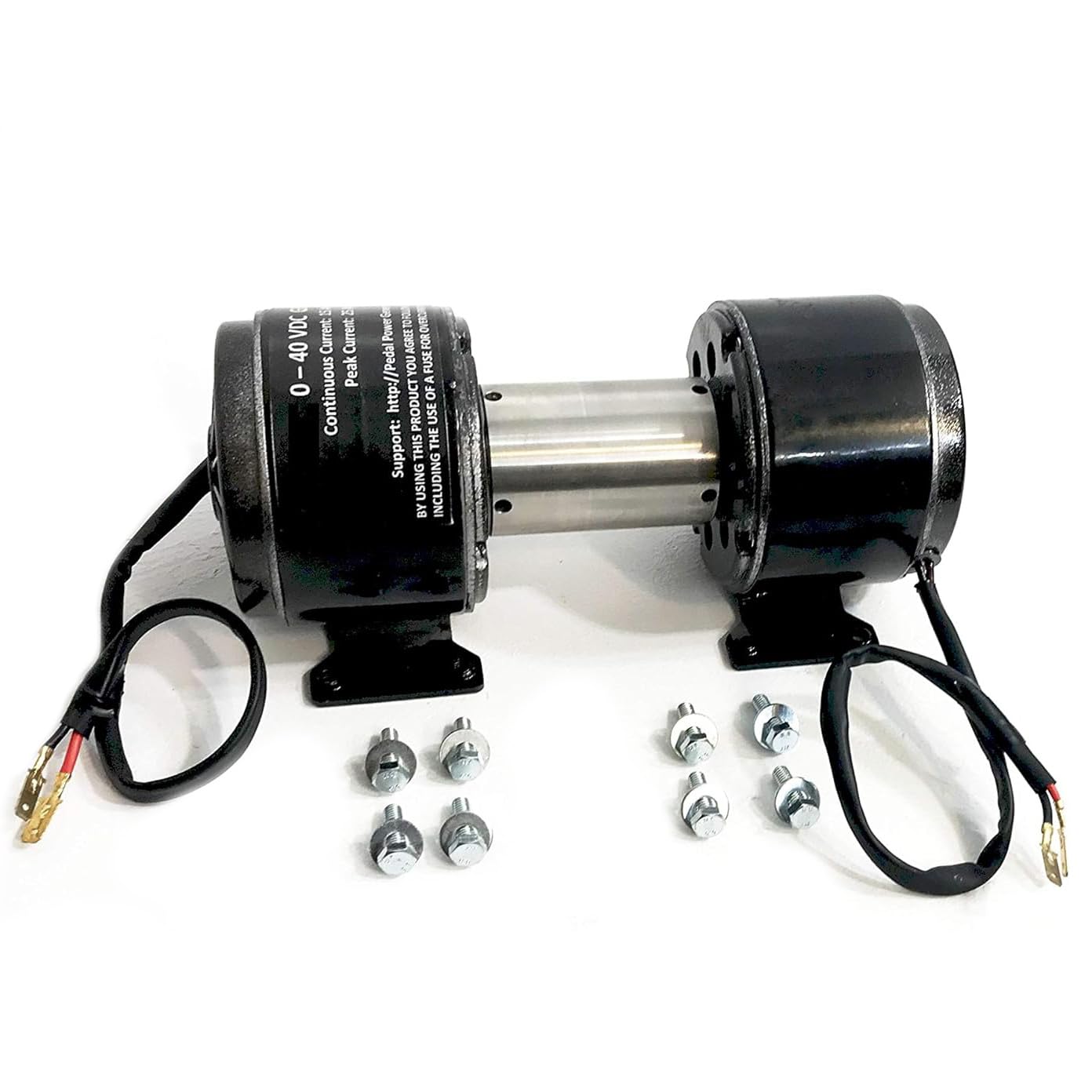 500W Dual Dynamo Bicycle Generator - Stainless Steel Roller Pedal Power for Bike Tire - Perfect for Camping, Emergency Power & Off-Grid Charging (USB Compatible)