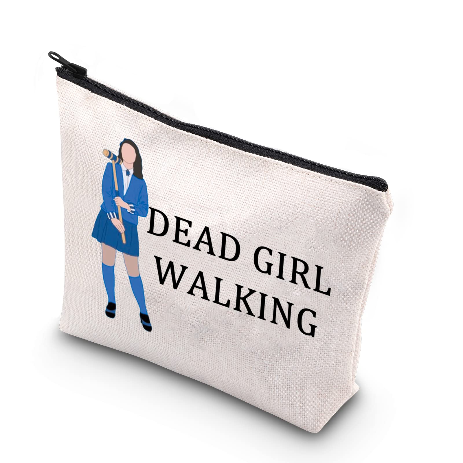 WCGXKO Musical Queens Gift Dead Girl Walking Makeup Bag With Zipper - Themed Toiletry Pouch for Musical Lovers - Perfect for Travel, Cosmetics & Theater Fans Accessories