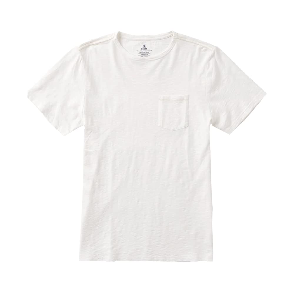 Roark Men's Well Worn Midweight Organic Cotton T-Shirt - Soft & Comfortable Casual Tee for Everyday Wear, Travel, and Outdoor Adventures
