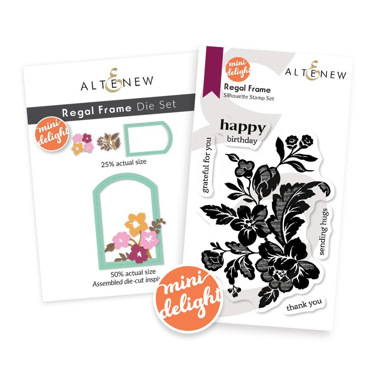 Mini Delight: Royal Frame Stamp & Die Set for Card Making, Scrapbooking & DIY Crafts | Perfect for Greeting Cards, Invitations & Home Decor