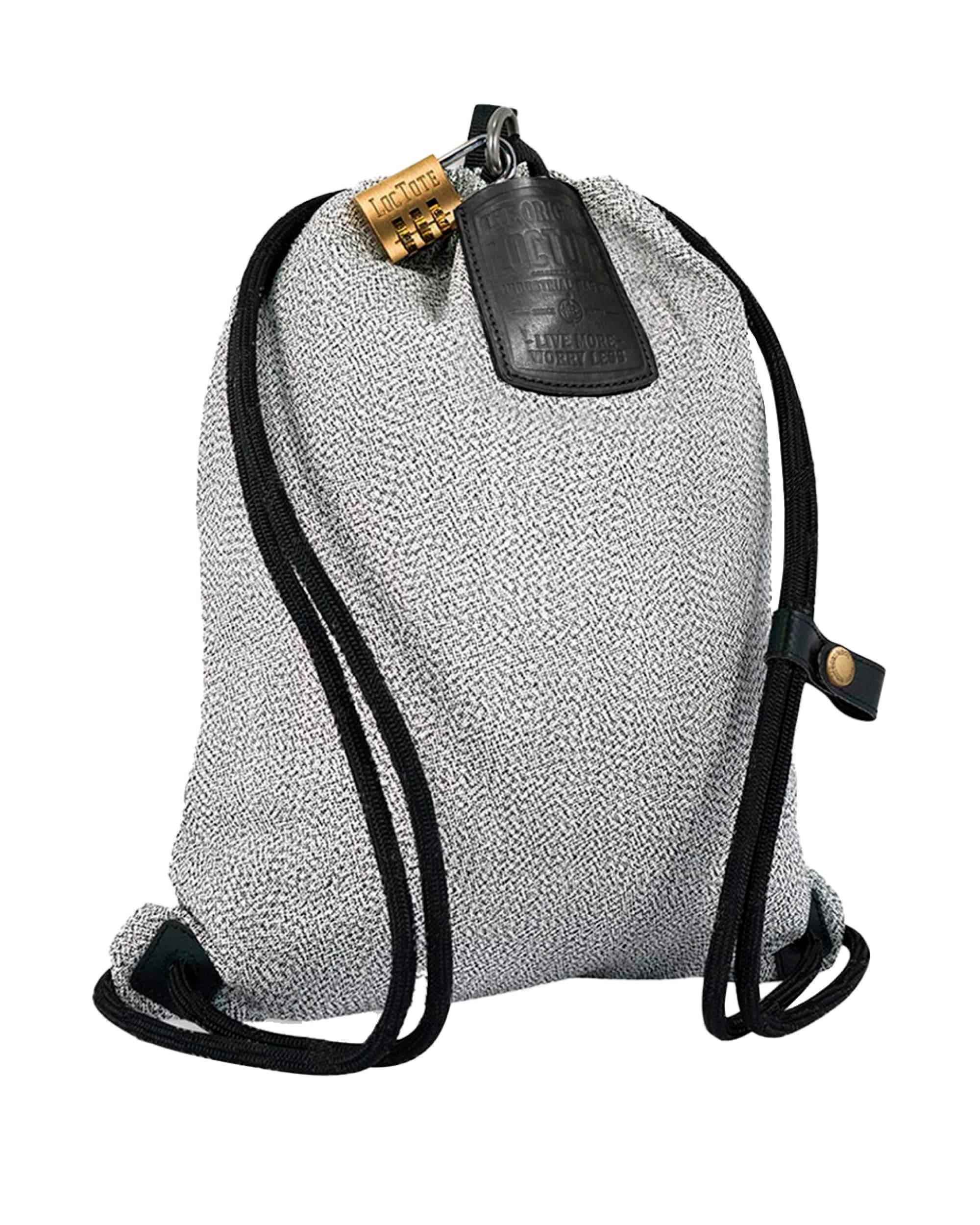 LOCTOTE Flak Sack Sport - Anti-Theft Backpack for Travel & Outdoor | Cut-Resistant, Lockable & Waterproof Daypack for Men & Women | Secure Commuting, Hiking, Gym & Daily Use