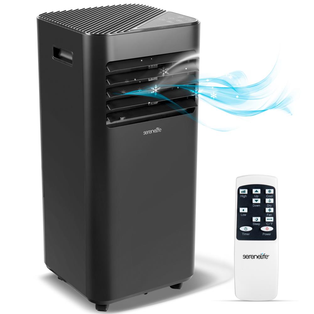 Portable Air Conditioner 8000 BTU - Compact Home AC Cooling Unit with Evaporative Cooling & Humidifier Modes - Window Kit Included (White) - Perfect for Bedrooms, Offices & Small Spaces