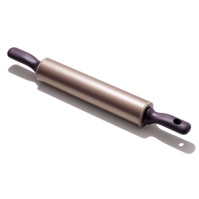 OXO Non-Stick Rolling Pin - 12 Inch Premium Baking Dough Roller for Cookies, Pies & Pastries - Perfect for Home Bakers & Professional Kitchens