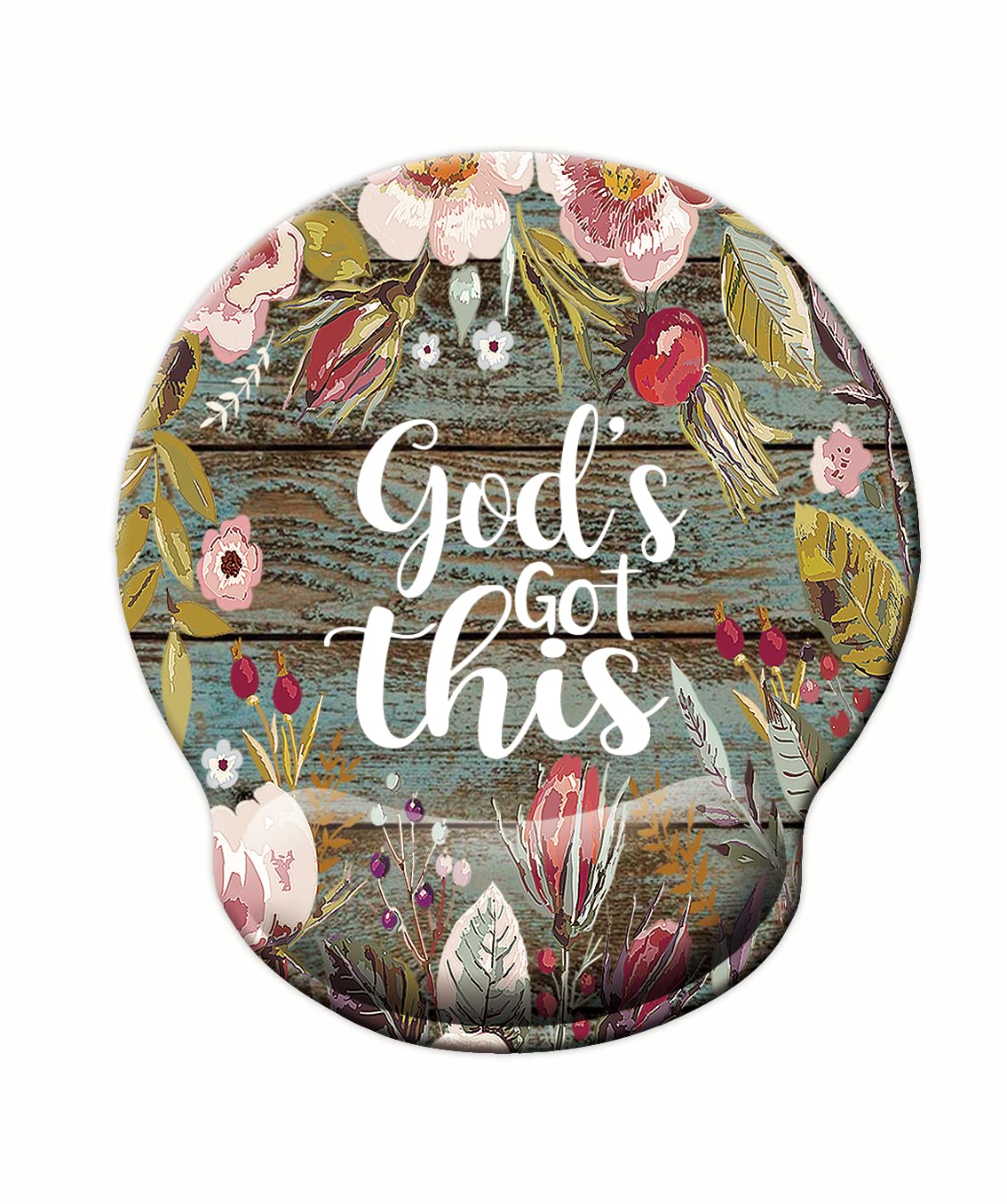 Funny Bible Verse Mouse Pad - Ergonomic Wrist Rest for Office & Gaming