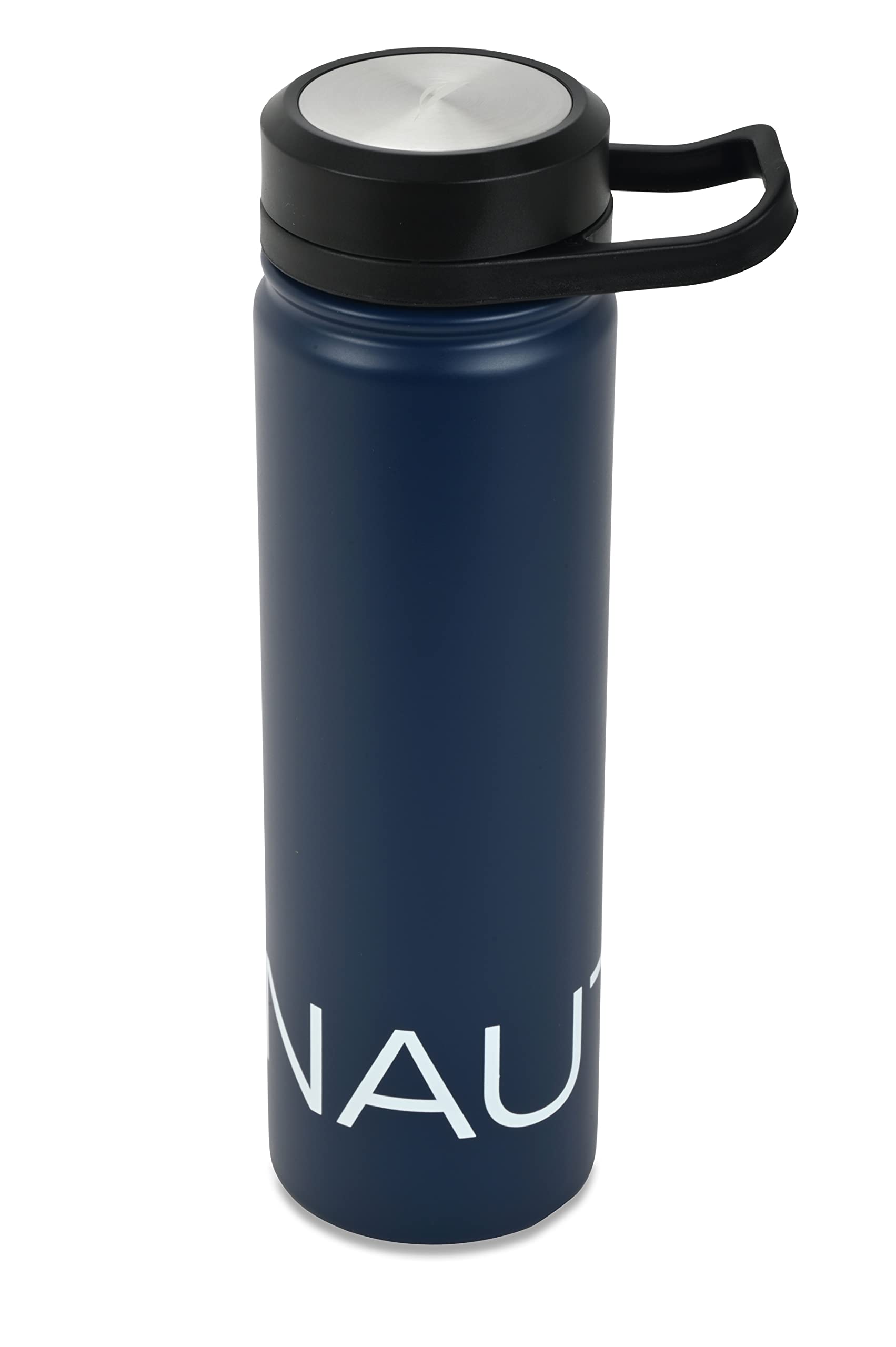 Nautica Insulated Stainless Steel Water Bottle - 32oz Large Reusable Metal Bottle for Gym, Travel, Hiking & Outdoor Activities - Anchor Design