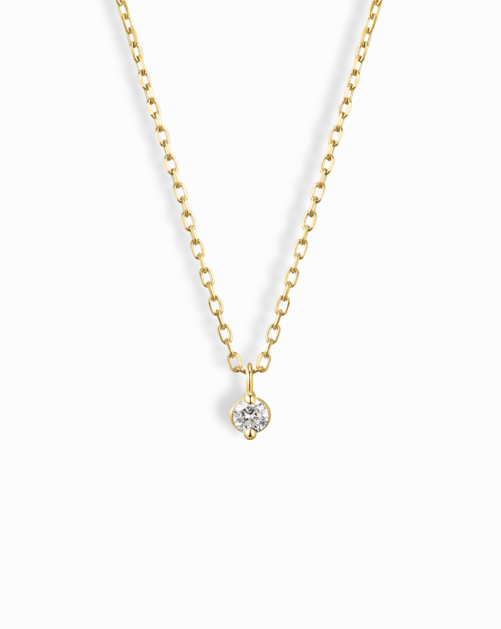 14K Gold Mini Diamond Drop Necklace for Women - Elegant Dainty Pendant Jewelry Gift for Birthday, Anniversary & Valentine's Day | Perfect for Parties, Weddings & Special Occasions