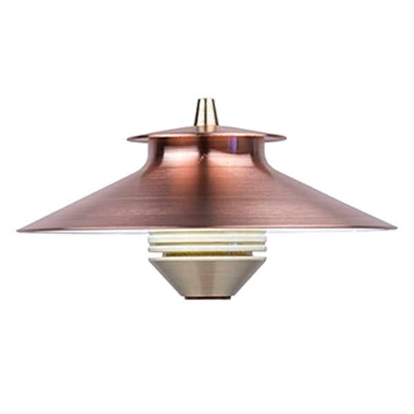 FX DMLEDTACU Grande Top Assembly DM LED Path Light in Copper - Outdoor Landscape Lighting for Garden, Walkway, and Patio