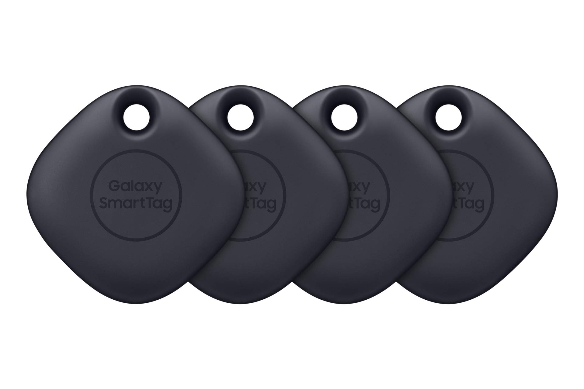 Samsung Galaxy SmartTag Bluetooth Tracker - 120m Range, Black (UK Version) - Find Keys, Wallet & More - Ideal for Travel, Home & Office Use