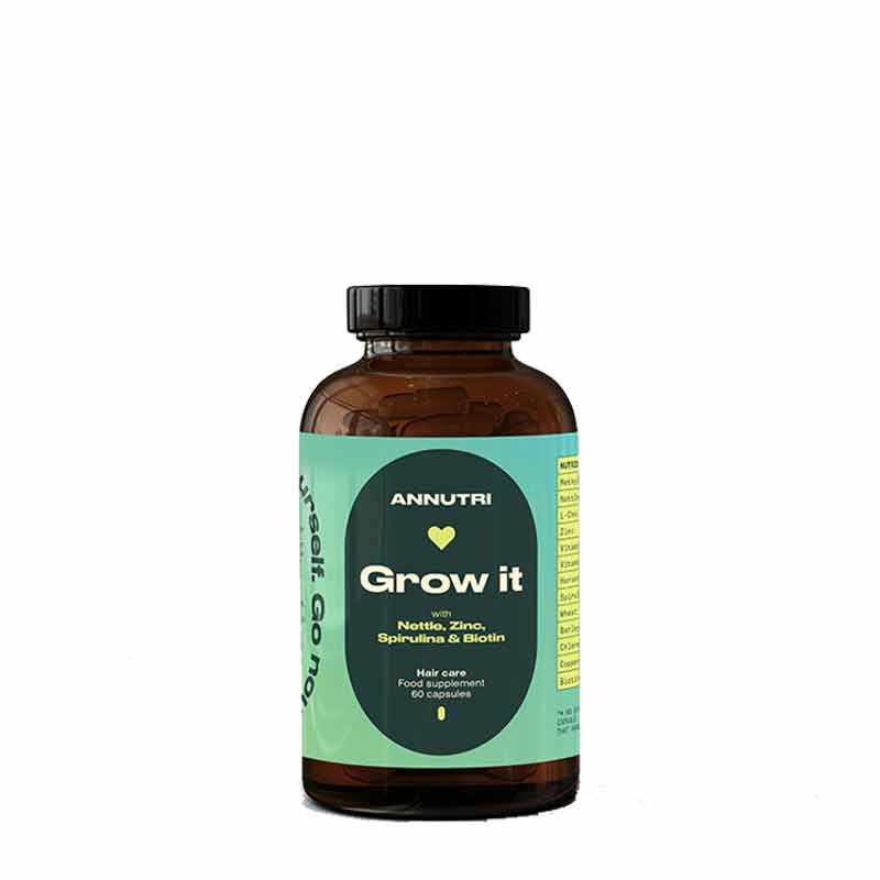 Annutri Grow It Hair Growth Supplement - 1 Month Supply for Thicker, Stronger Hair - Perfect for Men & Women with Thinning Hair or Hair Loss