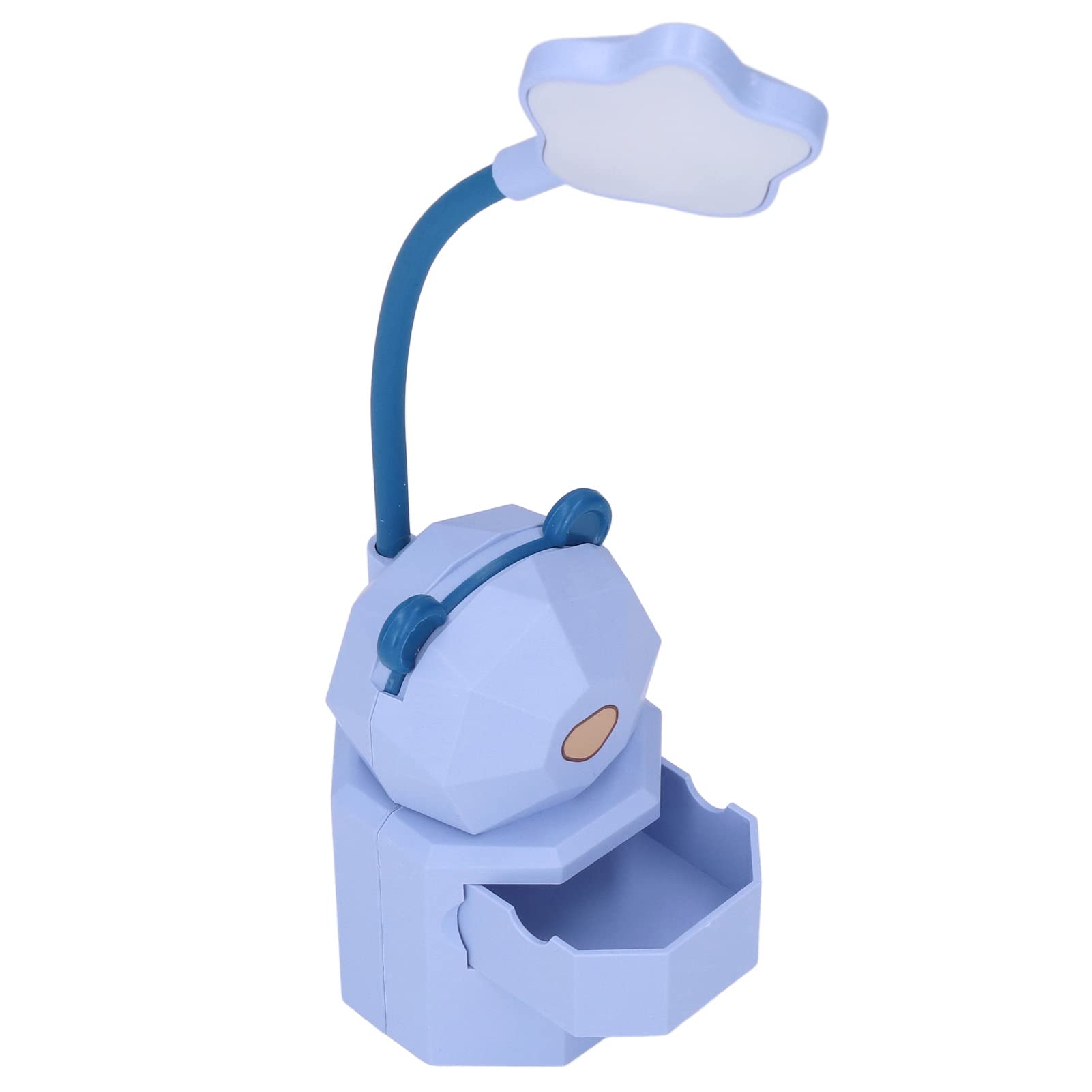 LED Cartoon Table Lamp - Eye Protection Night Light for Study Room, Bedroom, Kids Room (Purple) | Perfect for Reading, Homework & Cozy Nighttime Ambience