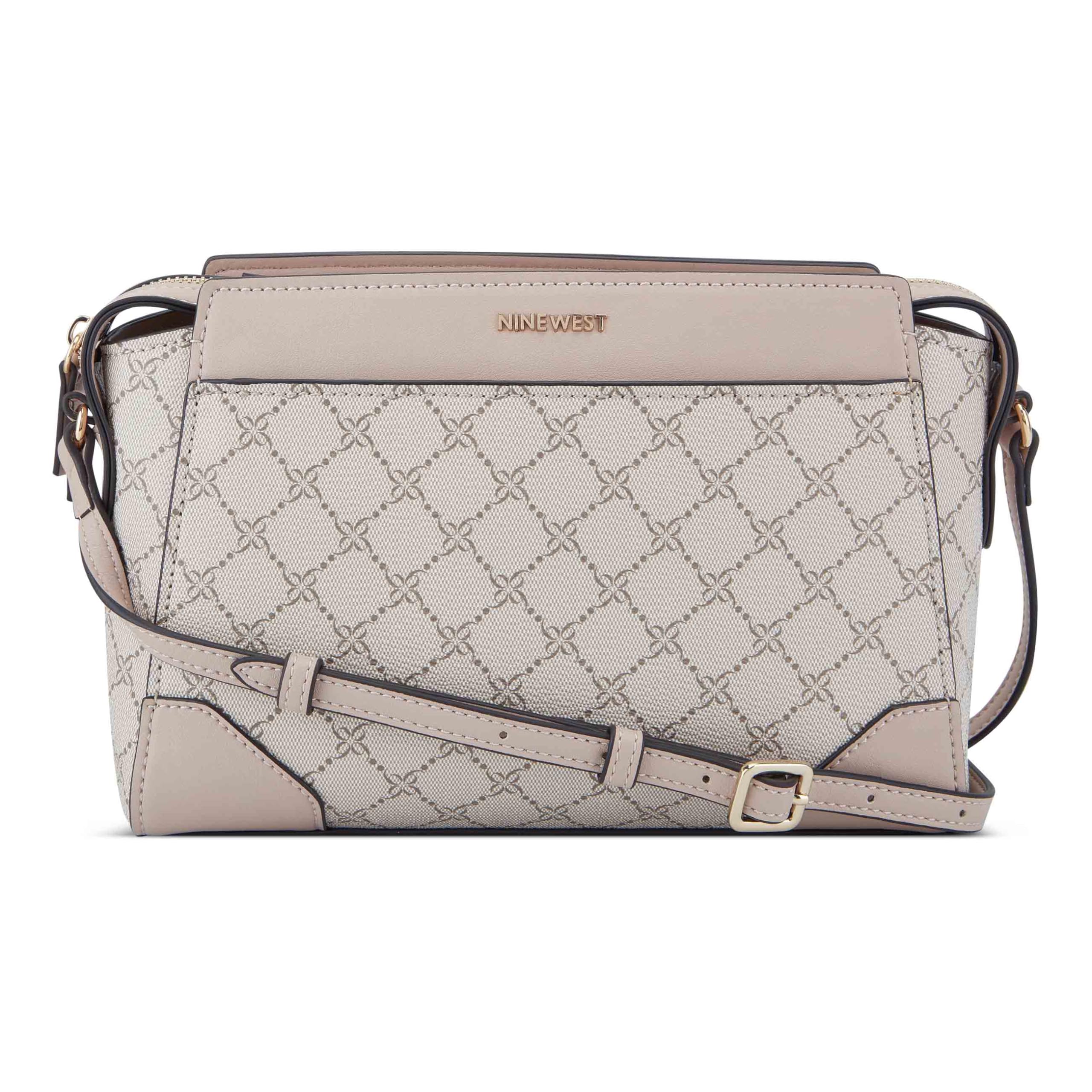 Nine West Brooklyn Jet Set Crossbody Bag for Women - Stylish & Lightweight Purse with Adjustable Strap - Perfect for Travel, Shopping & Everyday Use