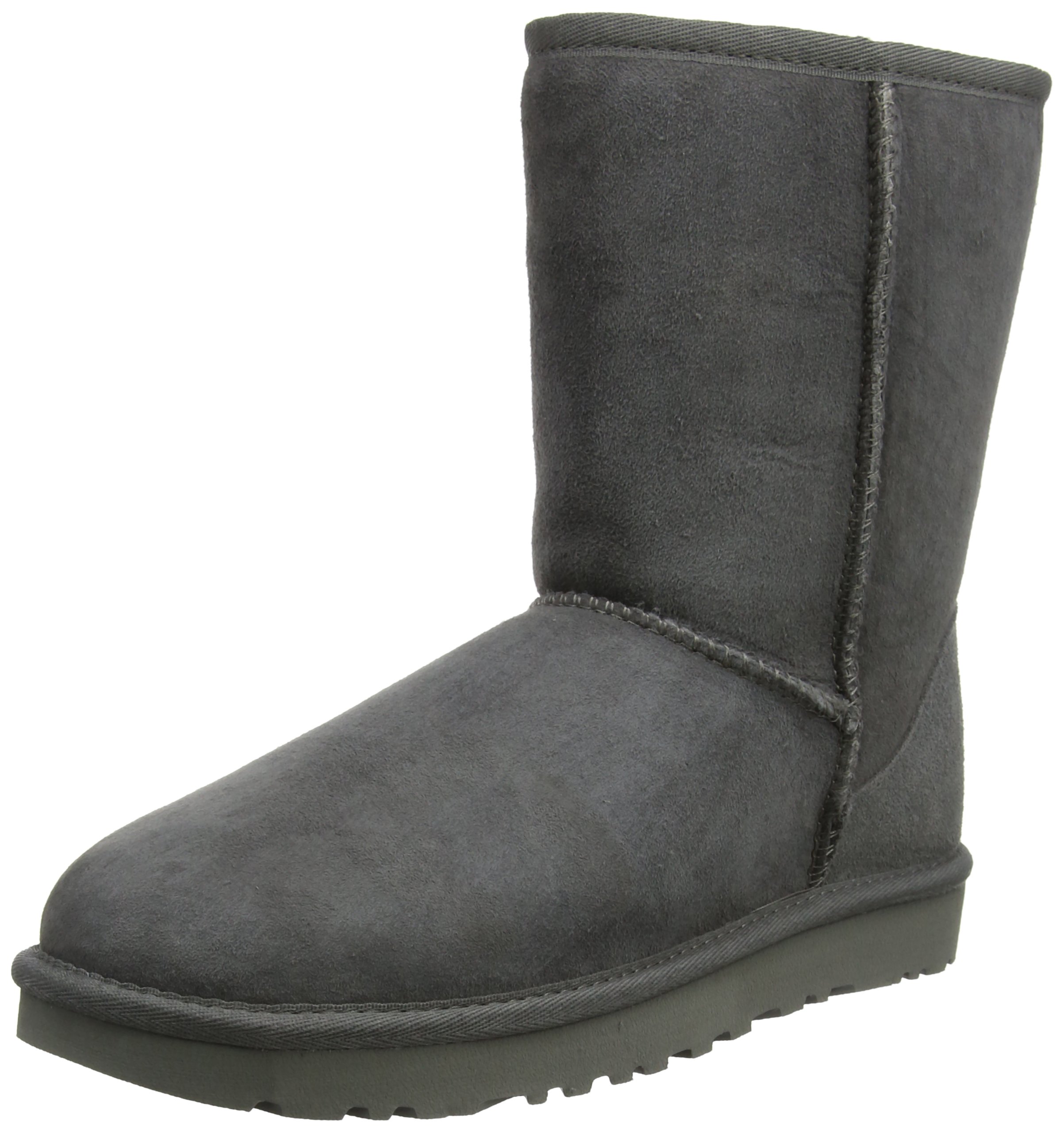 UGG Women's Classic Short Boots - Genuine Sheepskin Winter Boots for Women | Warm & Comfortable Snow Boots for Cold Weather | Perfect for Winter Walking, Shopping & Outdoor Activities