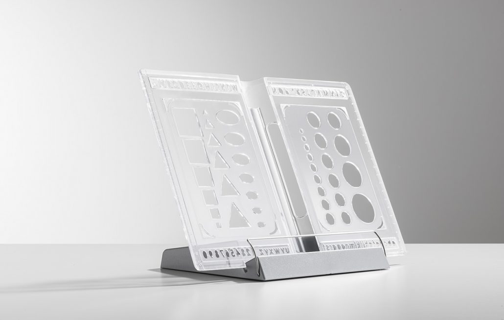 moll Basic Book Holder - Adjustable Reading Stand for Books, Tablets & Cookbooks - Perfect for Studying, Cooking & Hands-Free Reading