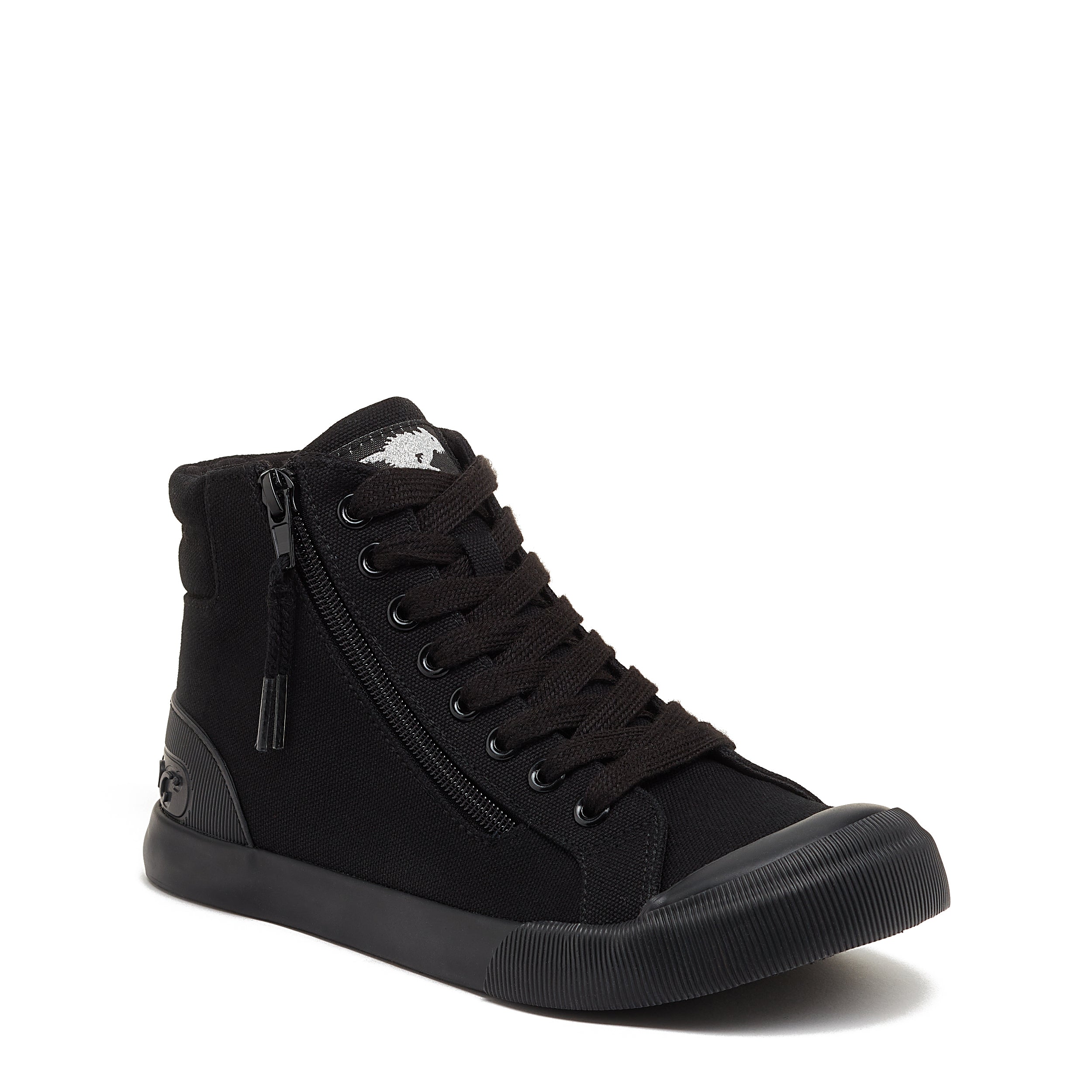 Jazzin All Black High Top Sneakers - Stylish Men's & Women's Casual Shoes for Streetwear, Hip Hop Fashion & Everyday Wear