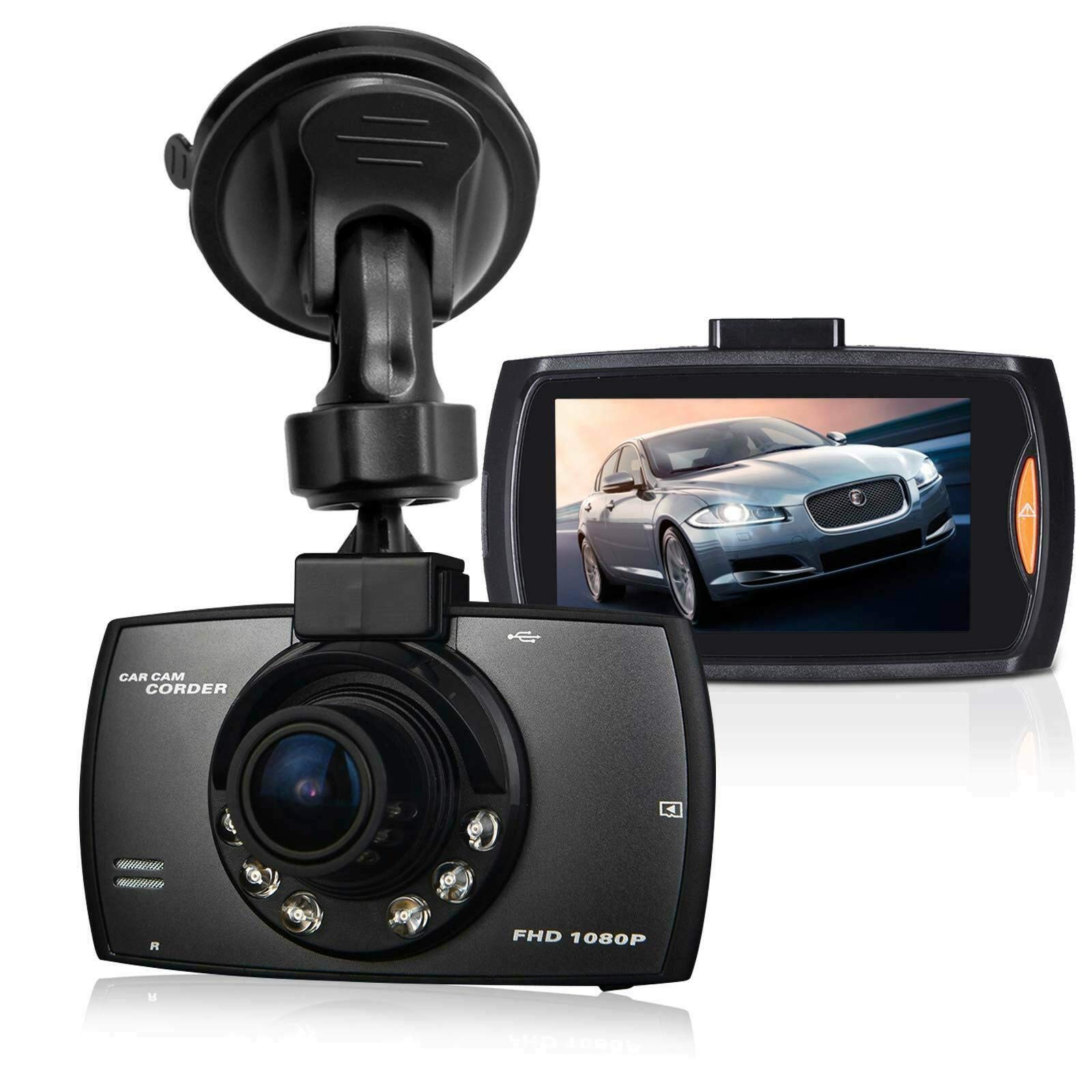 1080P HD Car Dash Cam with Night Vision & G-Sensor - for Safe Driving