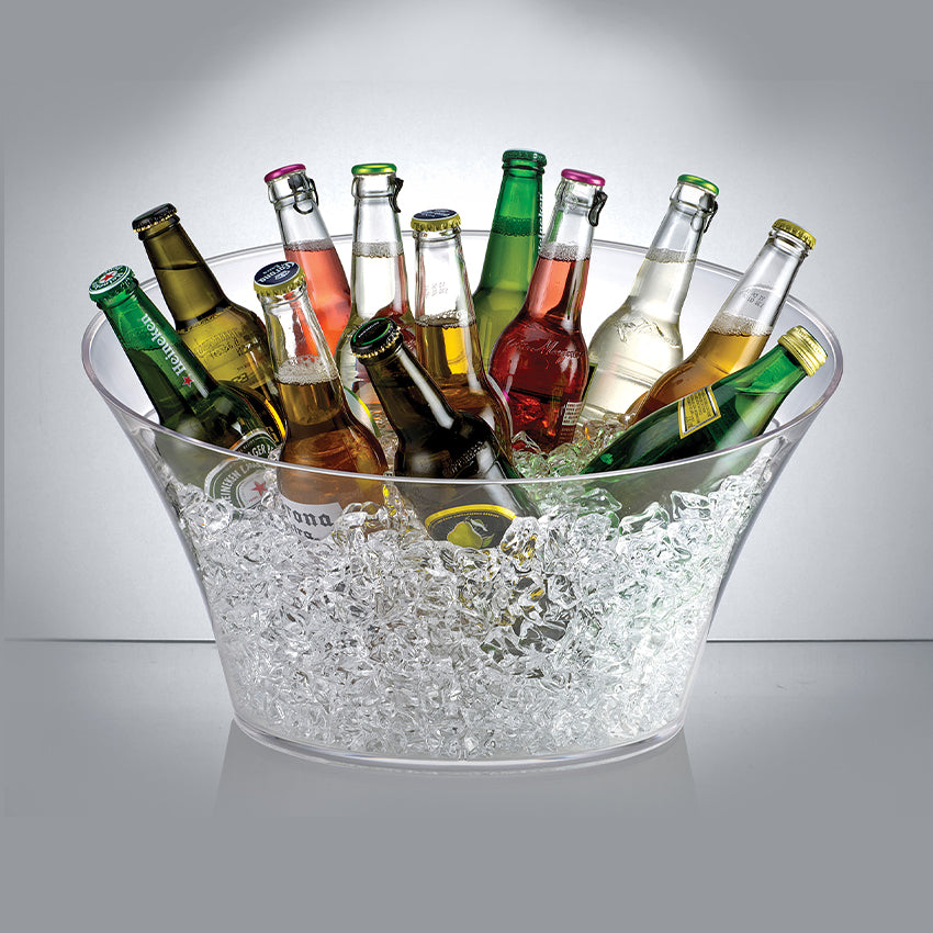 Fox Run Le Grand Party Tub - Large Insulated Beverage Cooler for Outdoor Gatherings, Picnics, BBQs & Parties - Perfect for Chilling Drinks & Keeping Beverages Cold