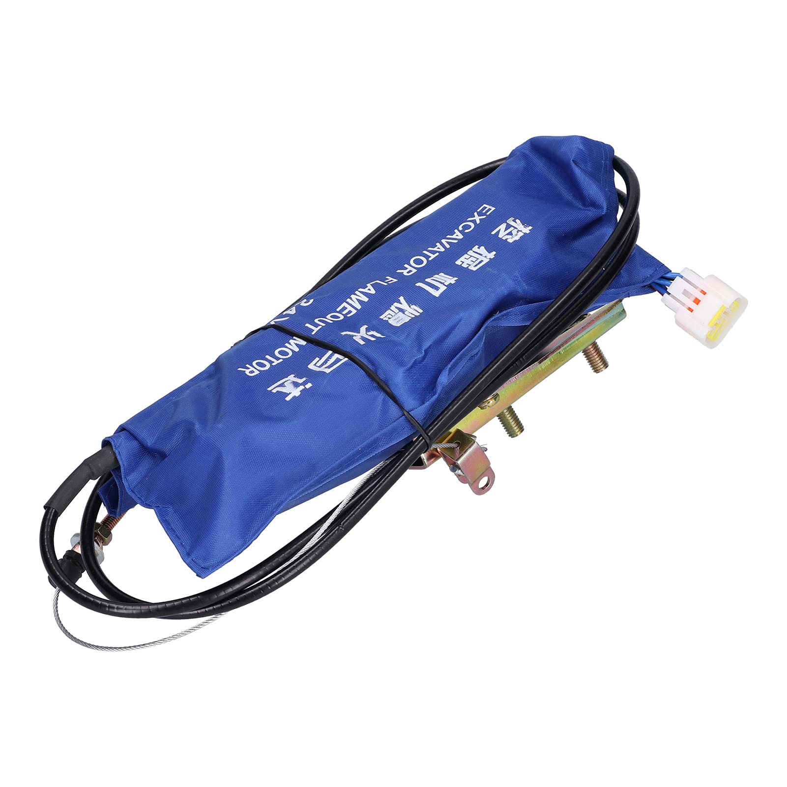 Industrial Stop Solenoid Motor - High Efficiency Engine Control Valve for Outdoor Machinery & Equipment | Perfect for Engineers, Construction Vehicles, and Agricultural Applications