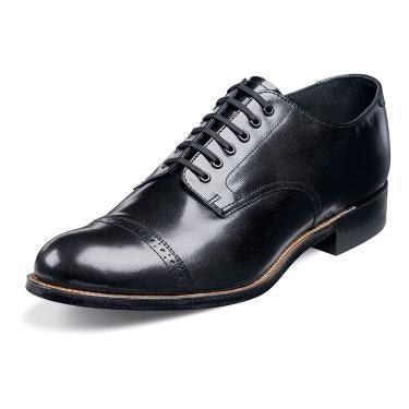 Stacy Adams Madison Men's Dress Shoes - Black | Formal & Business Attire for Weddings, Office & Special Events