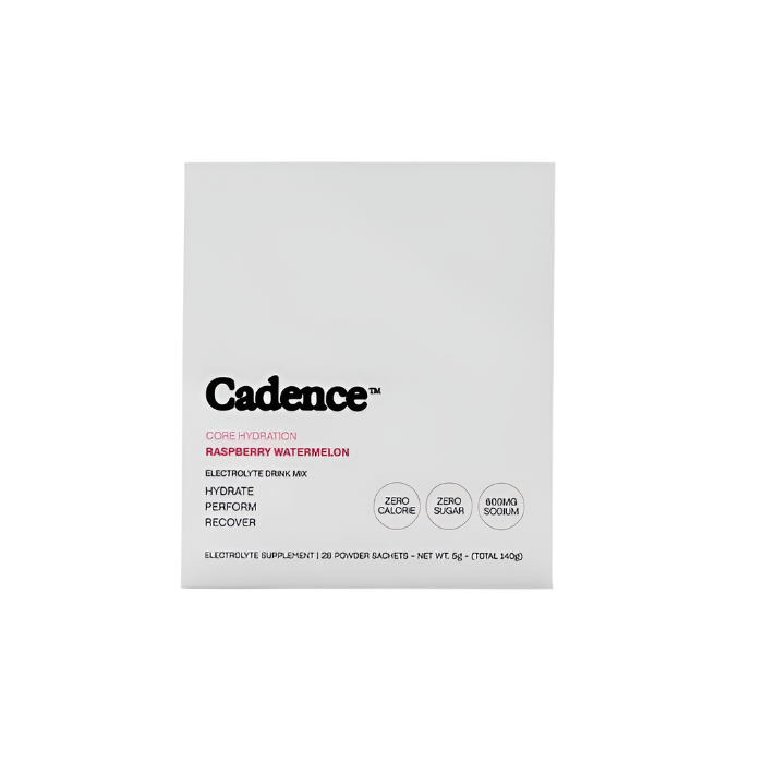 Cadence™ Core Hydration Electrolyte Powder Packets 28 x 5g - Rapid Rehydration for Athletes, Workout Recovery & Travel - Sugar-Free Energy Boost for Sports, Gym & Outdoor Activities