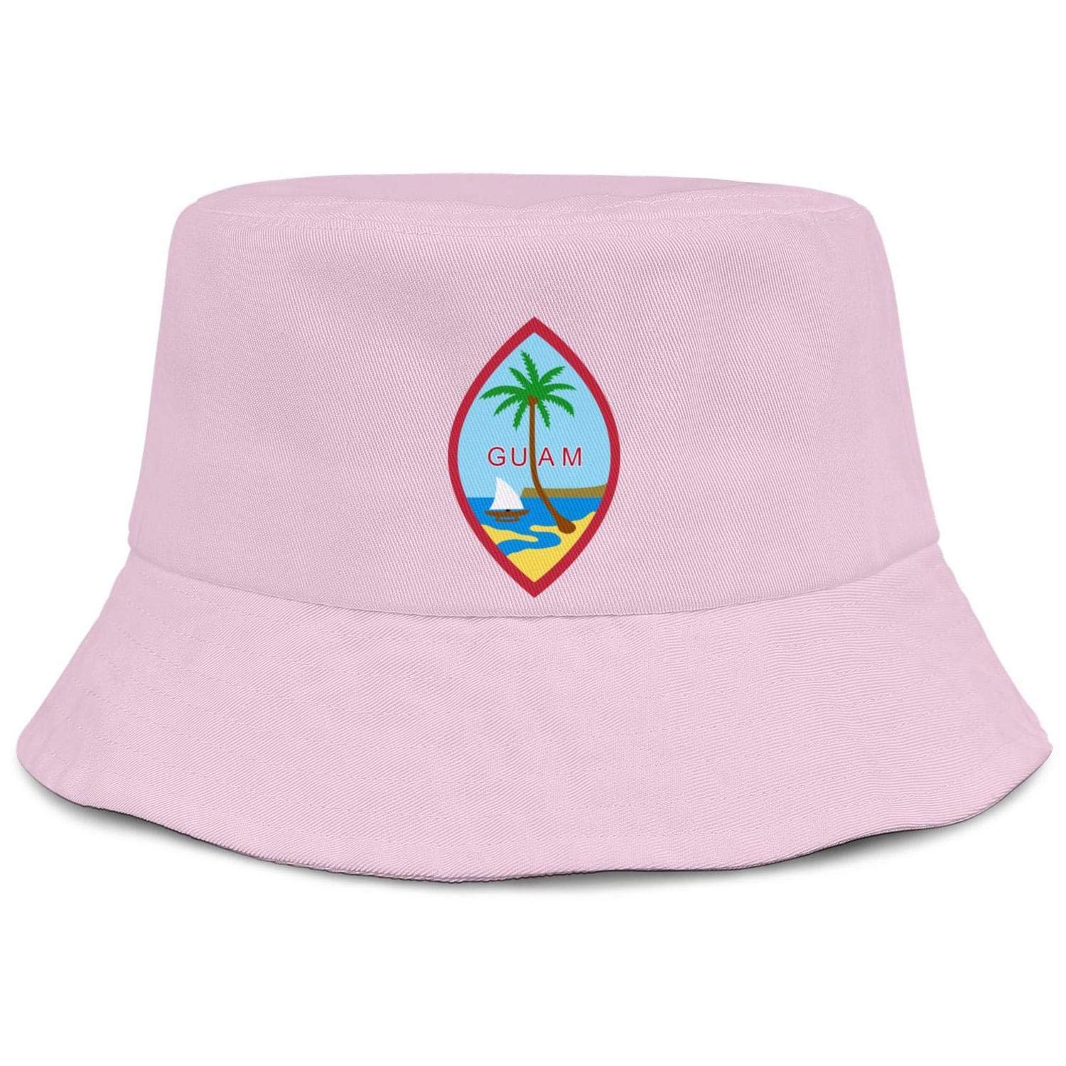 Guatemala Embroidered Bucket Hat with Bird & Leaf Design - Packable Fishing & Beach Sun Hat for Travel, Hiking, and Outdoor Adventures