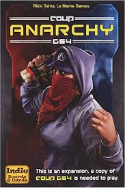Coup Rebellion Card Game G54 Anarchy Expansion - Strategic Bluffing Game for Game Nights & Parties | Perfect for Family Gatherings & Friends