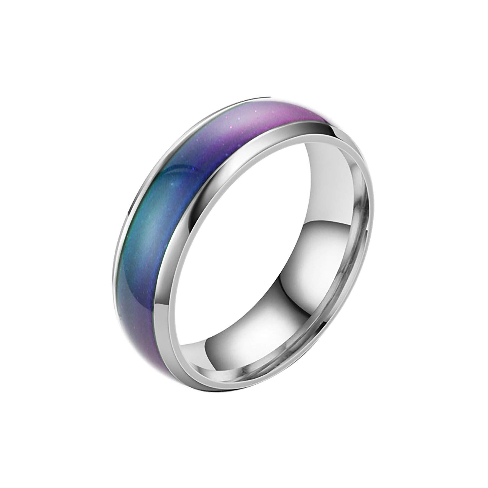 Light Sensitive Color Changing Rings for Women - Fashion Chunky Jewelry for Parties & Gifts