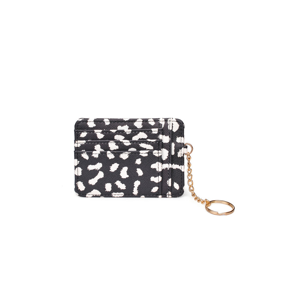 Lulu Leopard Print Card Holder Wallet - Stylish & Compact Credit Card Organizer for Women | Perfect for Everyday Use, Travel, and Gift Giving