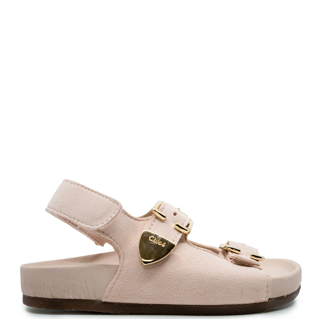 Chloe Pink Velcro Sandals for Women - Comfortable Adjustable Strap Summer Beach Walking Shoes - Perfect for Casual Outings, Vacations and Outdoor Activities