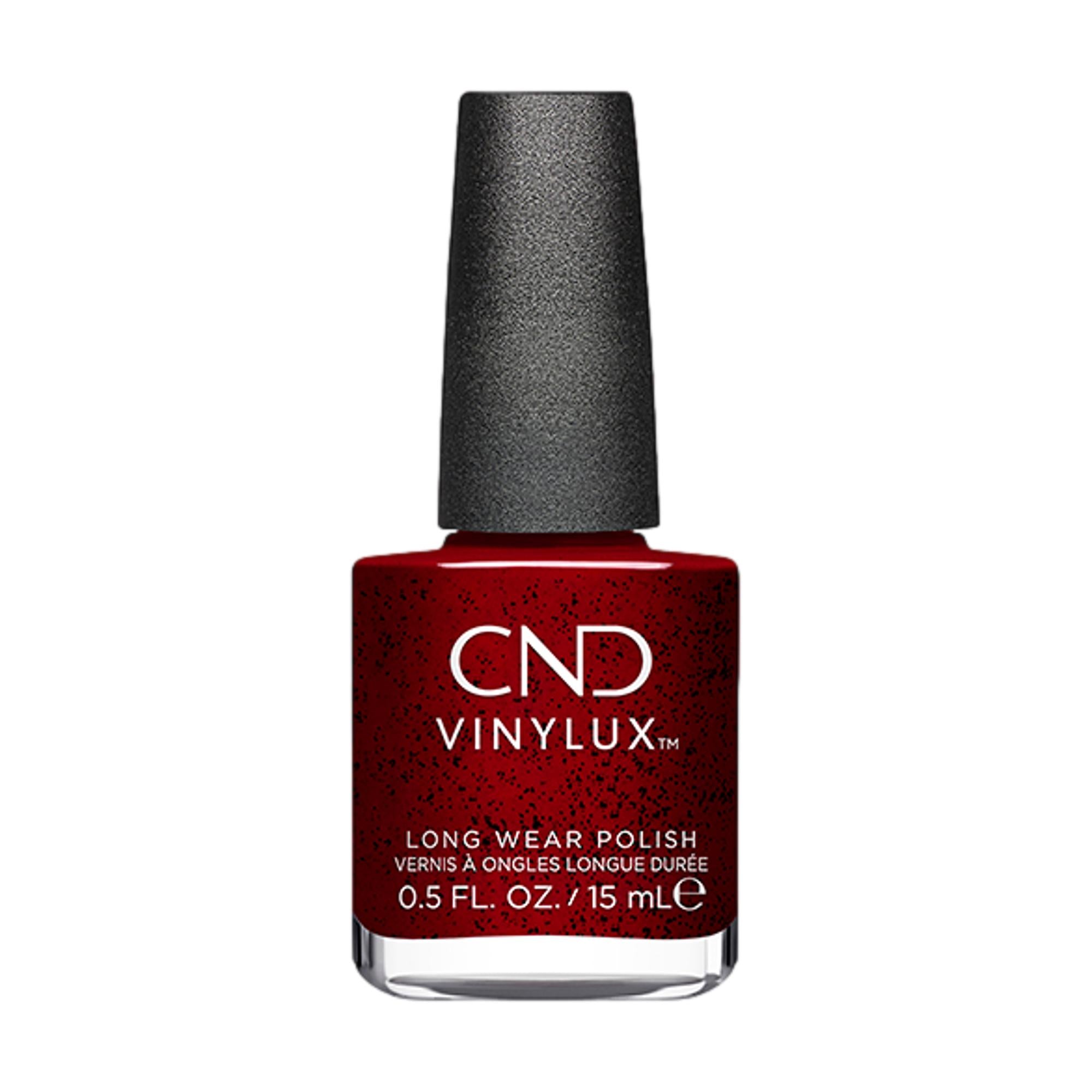 CND Vinylux Long Wear Nail Polish - Needles & Red, 0.5 fl oz - Professional Salon Quality Manicure & Pedicure for Women - Perfect for Parties, Weddings & Special Occasions