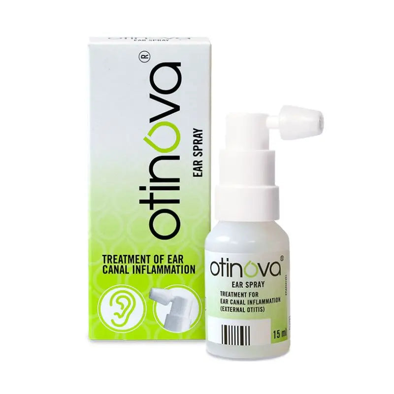 Otinova Ear Spray for Swimmers - Fast Relief for Swimmer's Ear & Trapped Water Removal | Perfect for Swimming, Surfing & Water Sports
