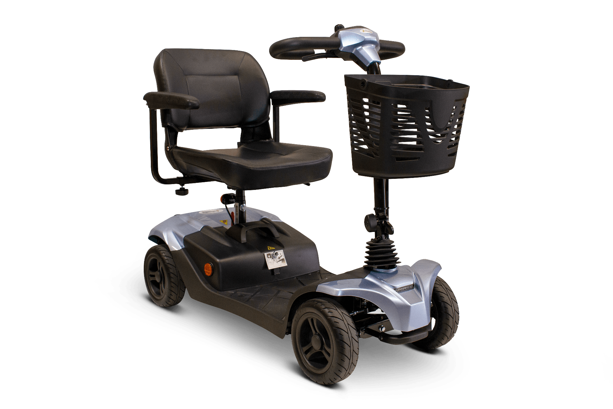 New EW M41 4-Wheel Mobility Scooter - Lightweight & Portable Electric Wheelchair | 350 lbs Weight Capacity | Ideal for Seniors, Travel & Outdoor Use