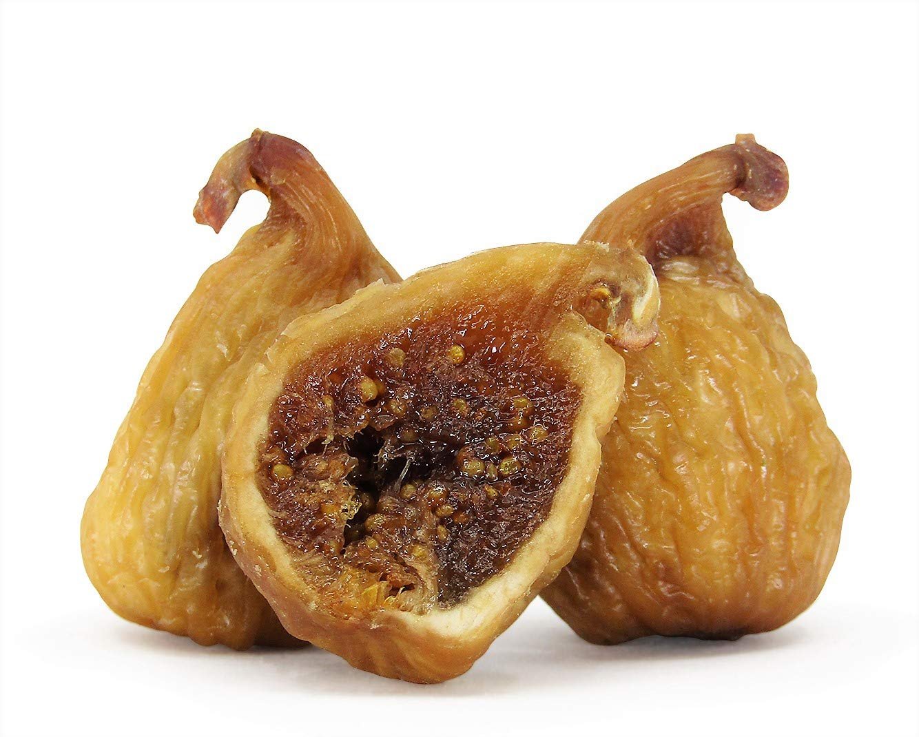 Premium Dried California White Figs - Natural Sweet Snack, Vegan & Gluten-Free - Perfect for Baking, Salads, and Healthy On-the-Go Snacking