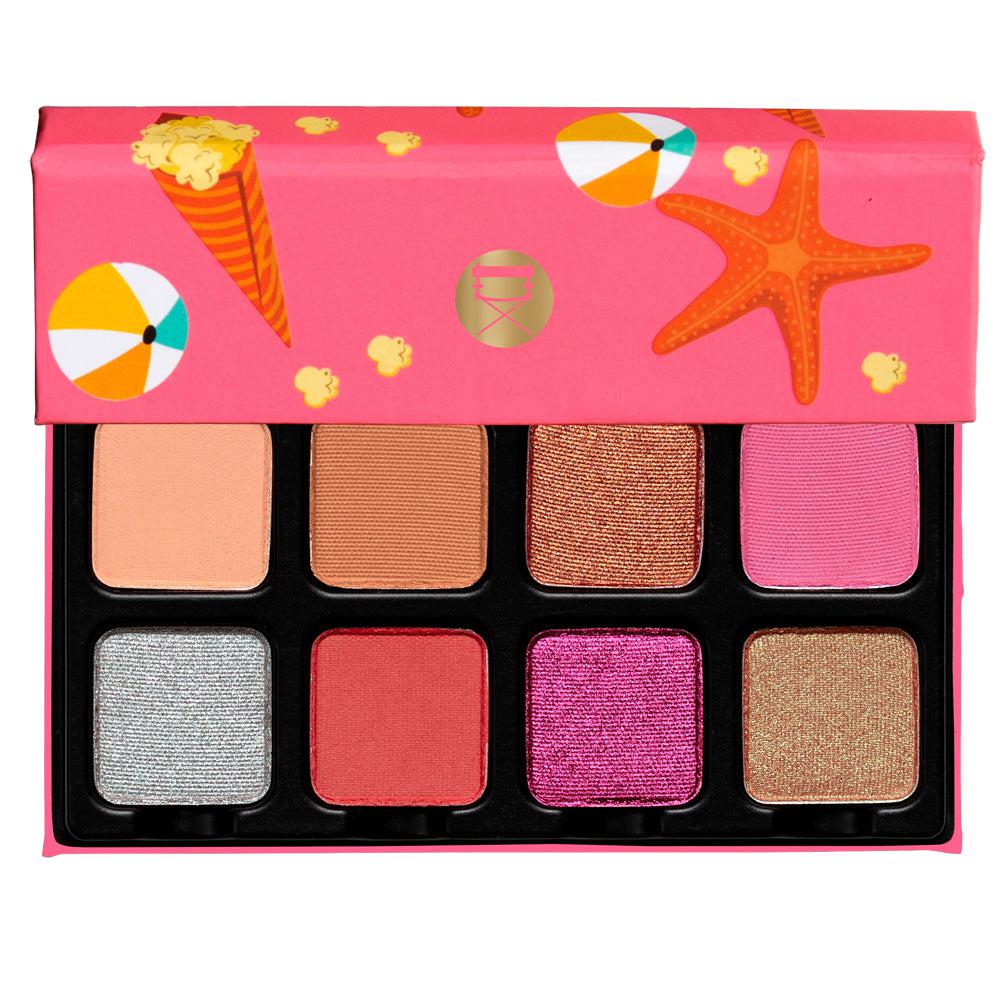 Viseart Petit Pro Chou Chou Eyeshadow Palette - 8 Highly Pigmented Matte & Shimmer Shades for Day & Night Makeup Looks | Perfect for Travel & On-the-Go Touch Ups