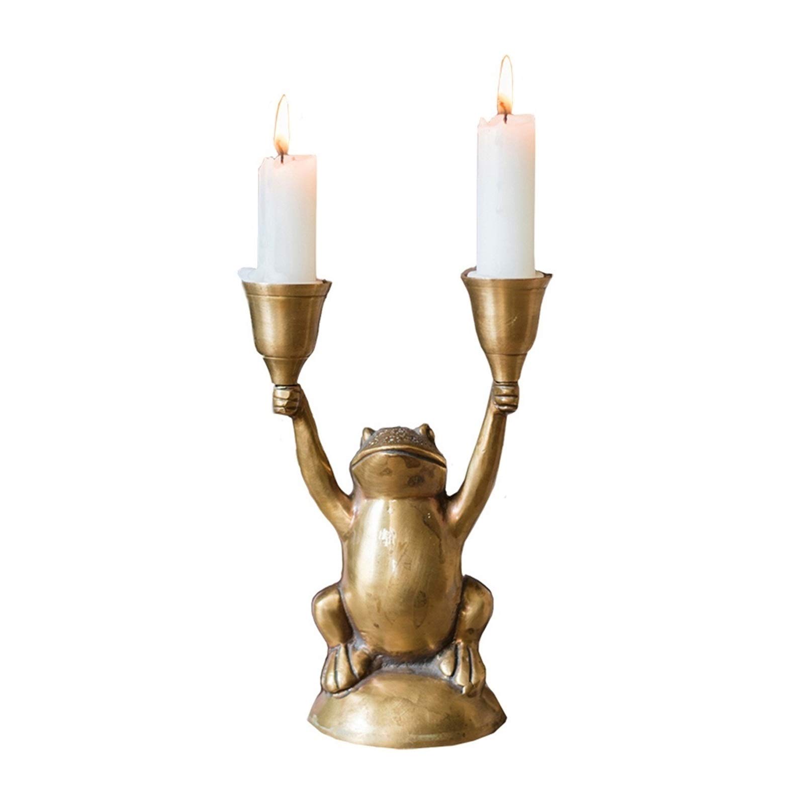 Elegant Glass Frog Candle Holder - Decorative Centerpiece for Wedding, Dining Table & Home Decor | Perfect for Romantic Dinners, Party Decorations & Gift Ideas