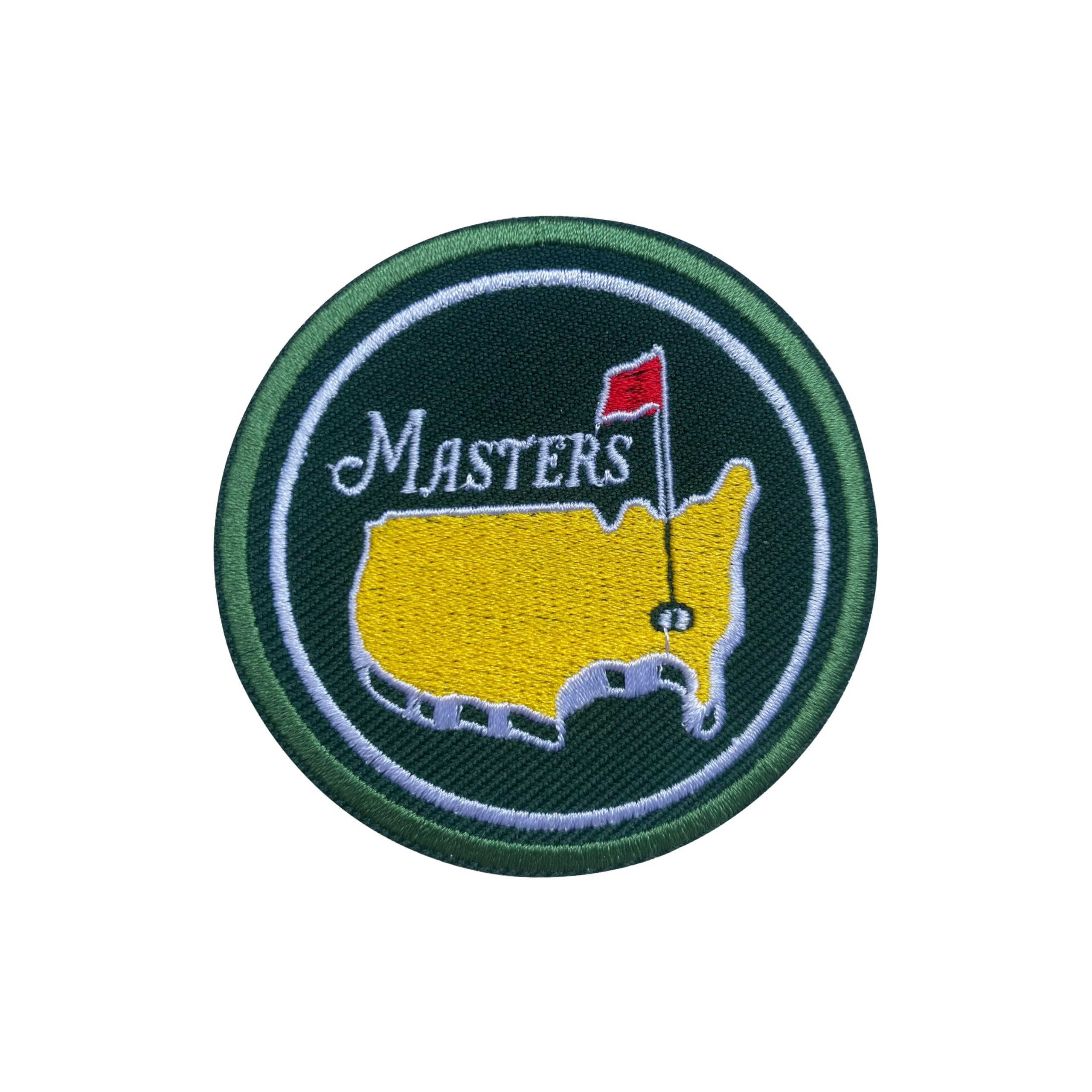 Premium Golf Embroidered Patch - Iron On & Sew On Custom Patches for Hats, Jackets, Backpacks & Jeans | Golf Lover Accessories | DIY Applique for Golf Bags, Uniforms & Gifts | Perfect for Golf Tournaments, Team Events & Fan Merchandise