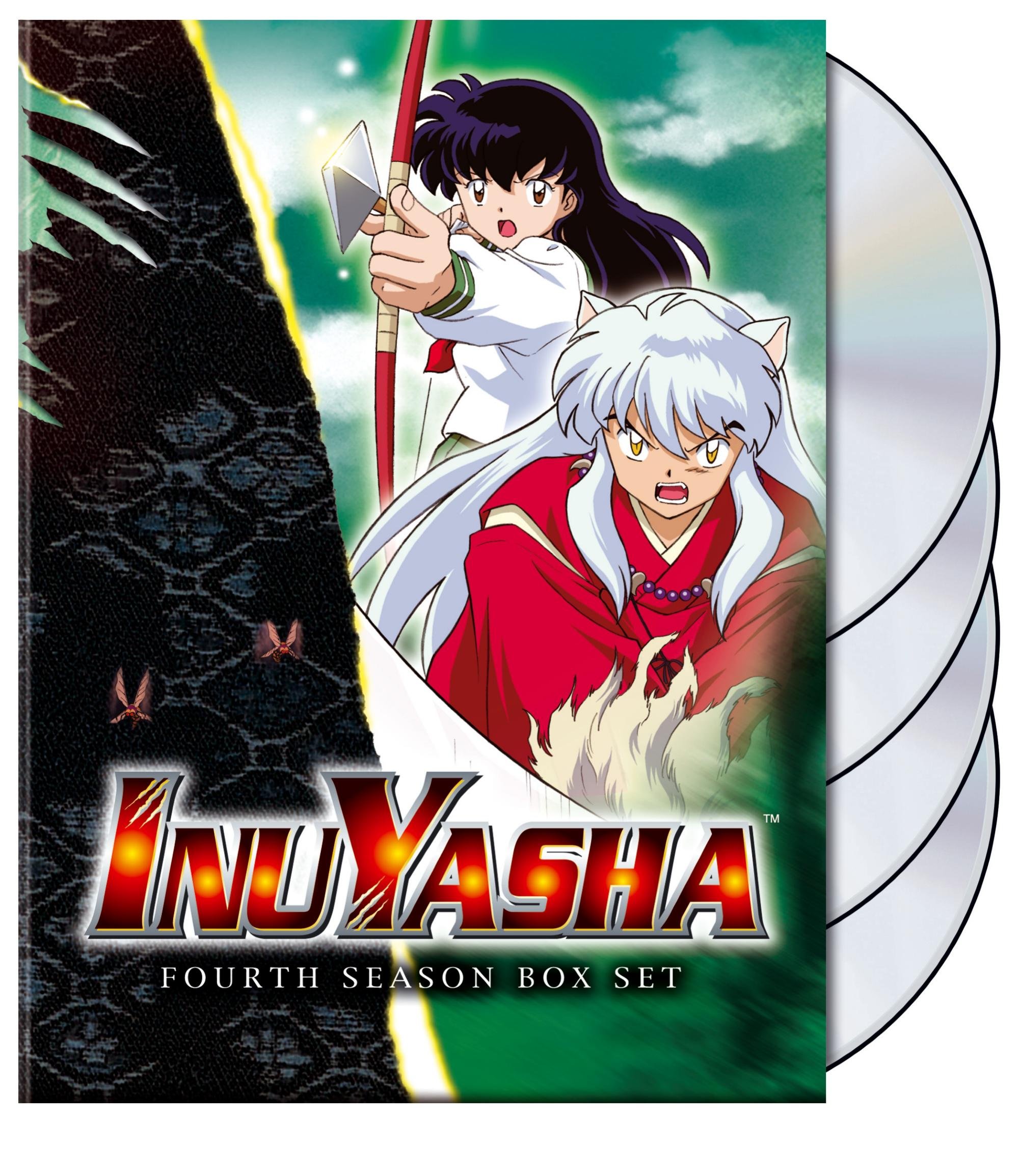 Inuyasha Season 4 DVD Box Set - Complete Anime Series Collection | Perfect for Anime Fans & Collectors | Great Gift for Birthday & Holidays