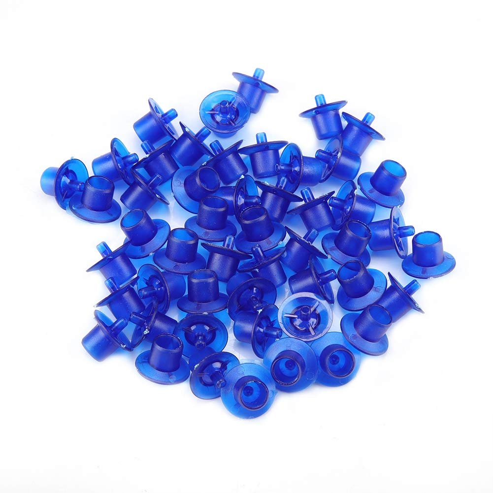 **Kuuleyn Bee Cups - 50pcs Queen Bee Cage & Catcher for Beekeeping, Queen Rearing Cell Cups, Beekeeper Equipment & Apiculture Supplies (Blue) – Ideal for Hive Management, Swarm Control & Bee Breeding**