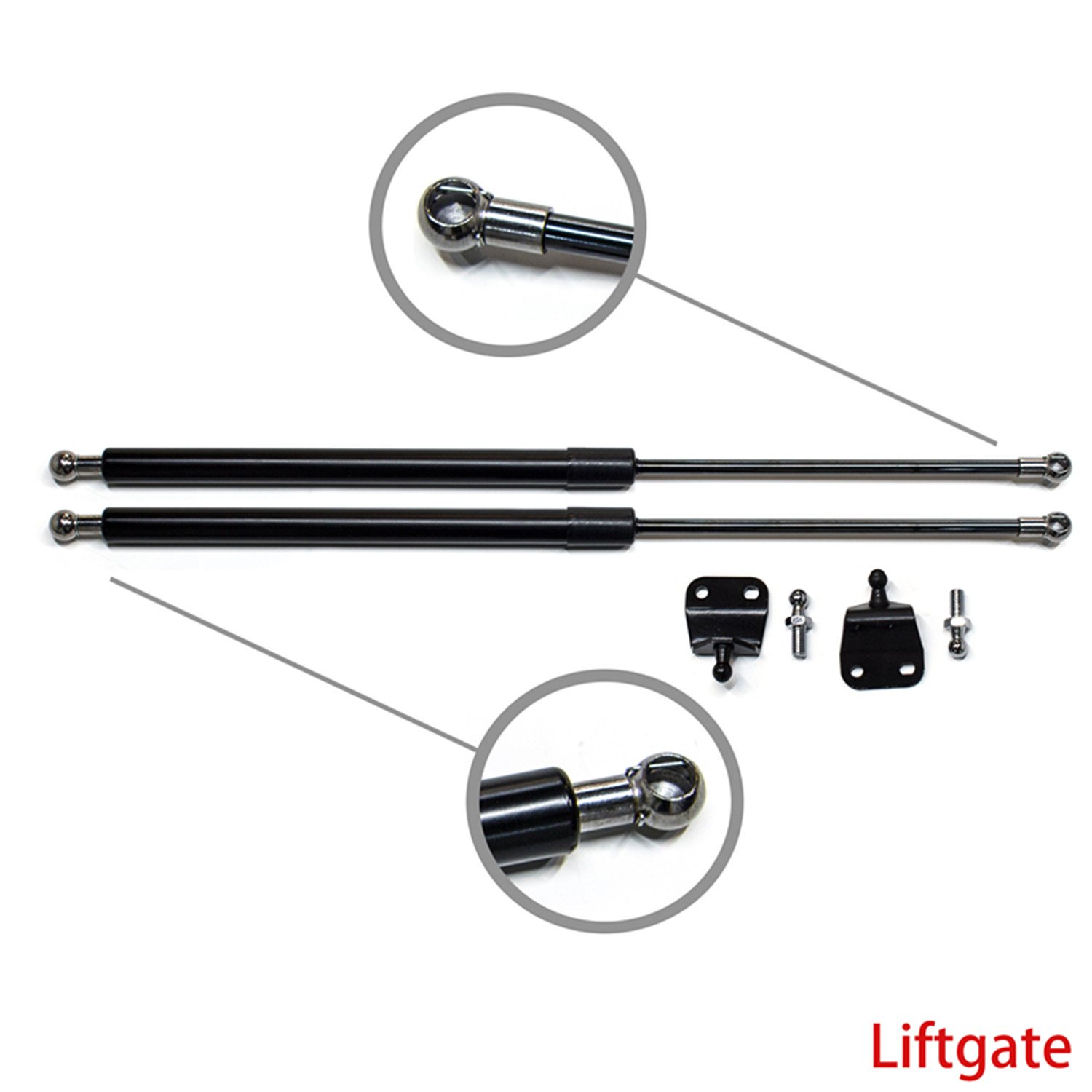 Audrfi 2-Piece Rear Tailgate Lift Support Struts Shocks for 2003-2008 Nissan 350Z Coupe with Factory Rear Spoiler - Perfect for Smooth Trunk Operation & Enhanced Vehicle Safety