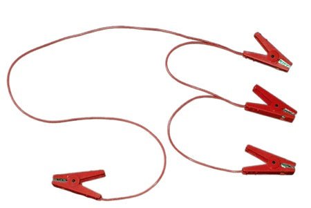 Triple Jumper Leads - High Performance Jumper Cables for Cars, Trucks & SUVs - Heavy Duty Booster Cables with Clamps - Perfect for Emergency Jump Starts & Roadside Assistance