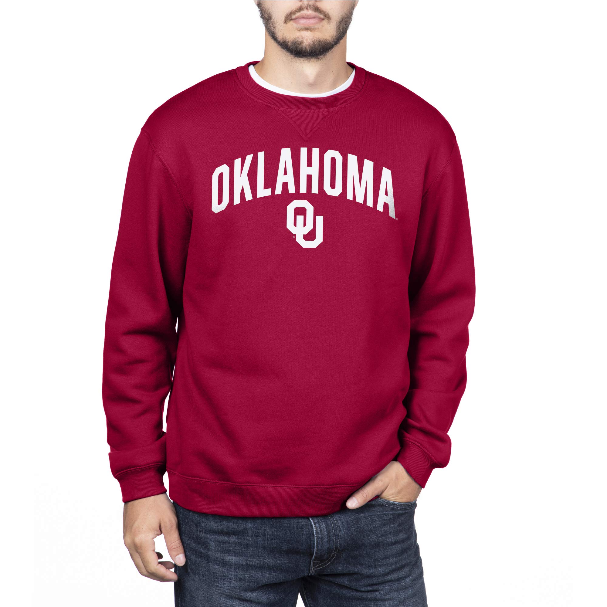 Elite Fan Shop Men's Crewneck Sweatshirt - Soft Cotton Pullover Hoodie for Casual Wear, Gym & Lounge - Comfortable Streetwear Sweatshirt for Men