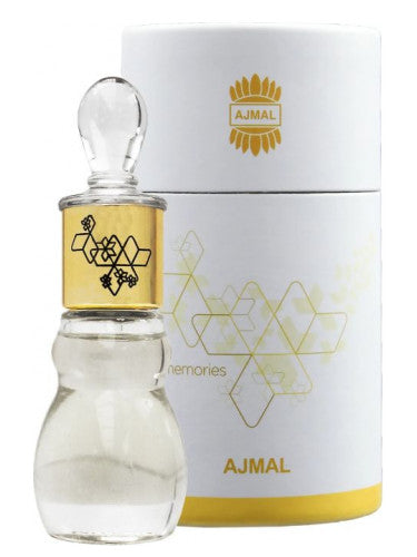 Ajmal White Musk Perfume Oil - 12ml Roll-On Fragrance for Women & Men | Long-Lasting Arabian Scent for Daily Wear, Date Nights & Special Occasions