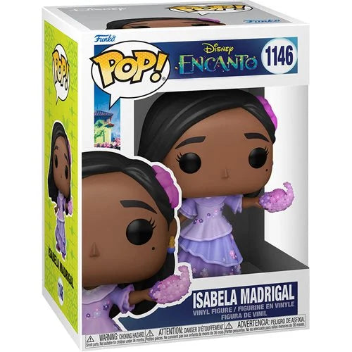 Encanto Isabela Madrigal Pop! Vinyl Figure #1146 - Disney Collectible Toy for Fans, Gift for Kids & Adults | Perfect for Display, Movie Night & Disney Themed Parties