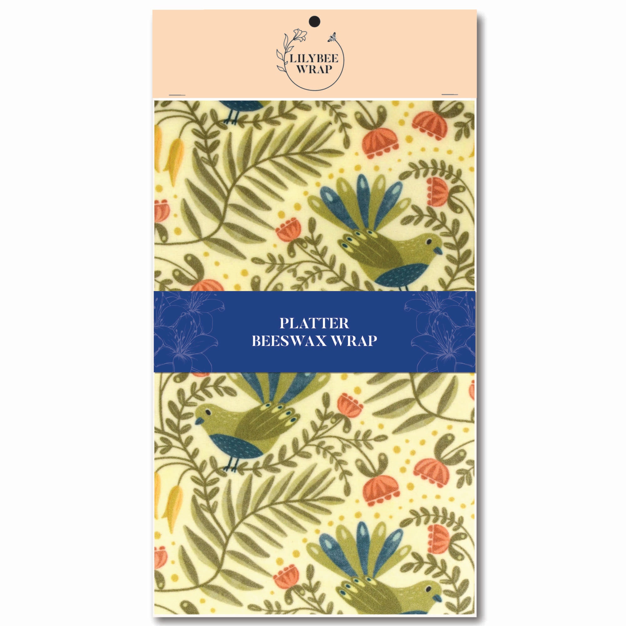 Eco-Friendly Beeswax Food Wraps - Reusable Sustainable Food Storage for Sandwiches, Cheese & Produce | Plastic-Free Kitchen Wrap for Fresh Food Preservation