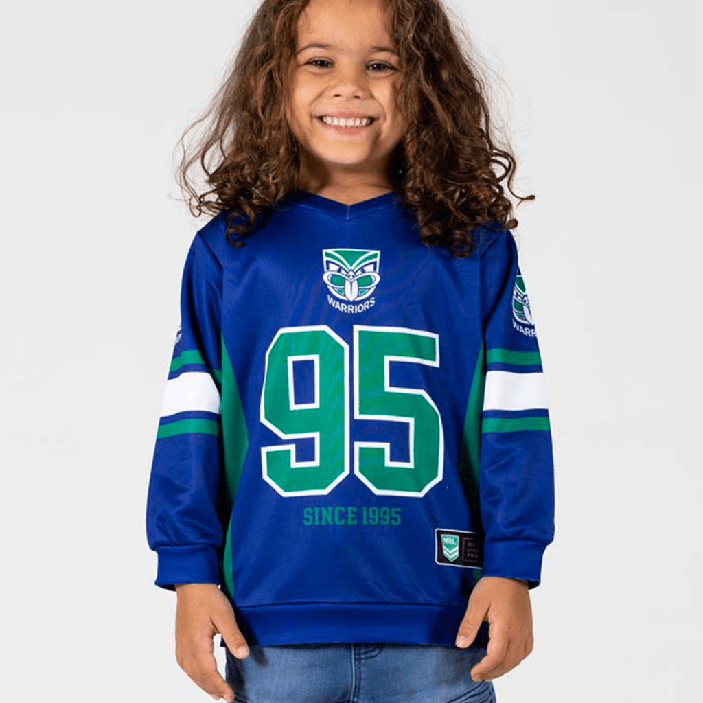 New Zealand Warriors 'Quarterback' Pullover Hoodie for Kids - Cozy & Stylish Fleece Sweatshirt for School, Sports, and Everyday Wear
