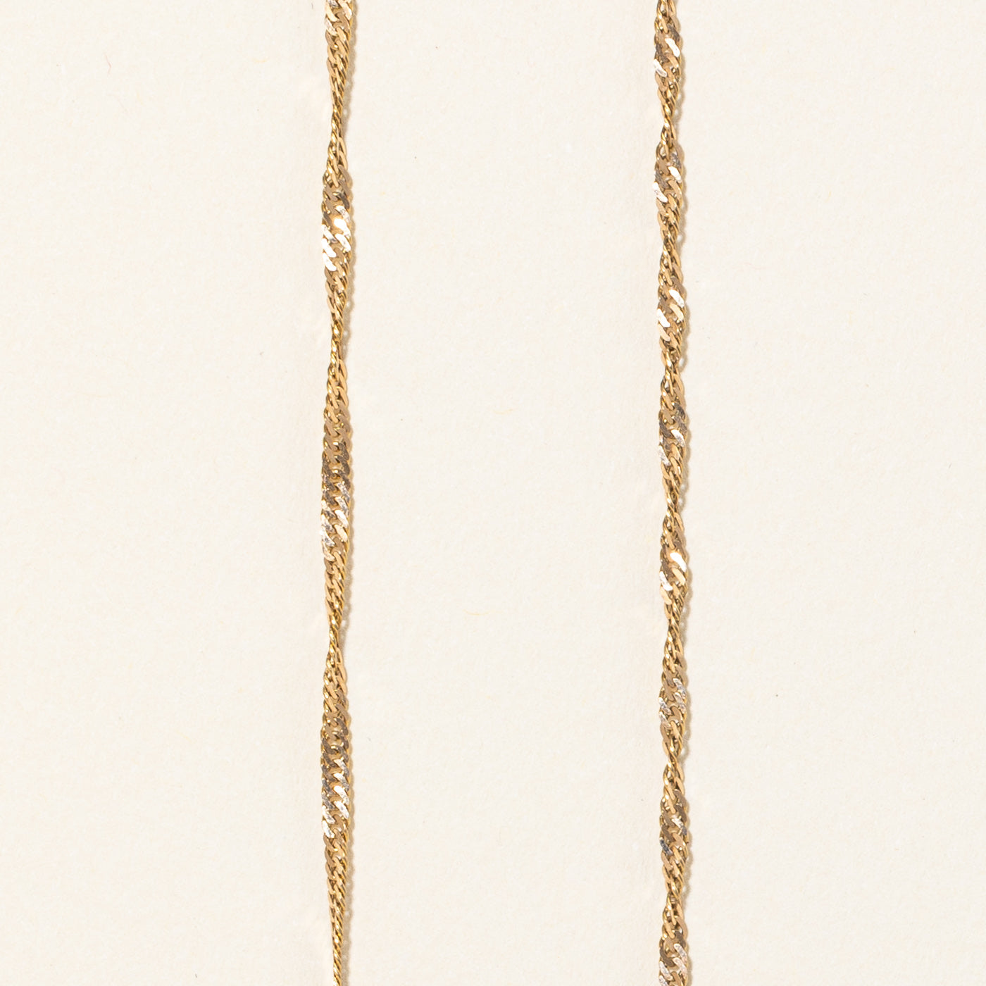 14K Yellow Gold Rope Chain Necklace - 18 Inch Solid Gold Rope Chain for Men & Women | Perfect for Layering, Gift Giving & Everyday Wear