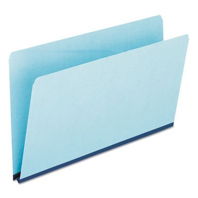 Pressboard Expanding File Folders - Straight Cut Top Tab Legal Size (Blue, 25/Box) - Perfect for Office Organization & Document Storage